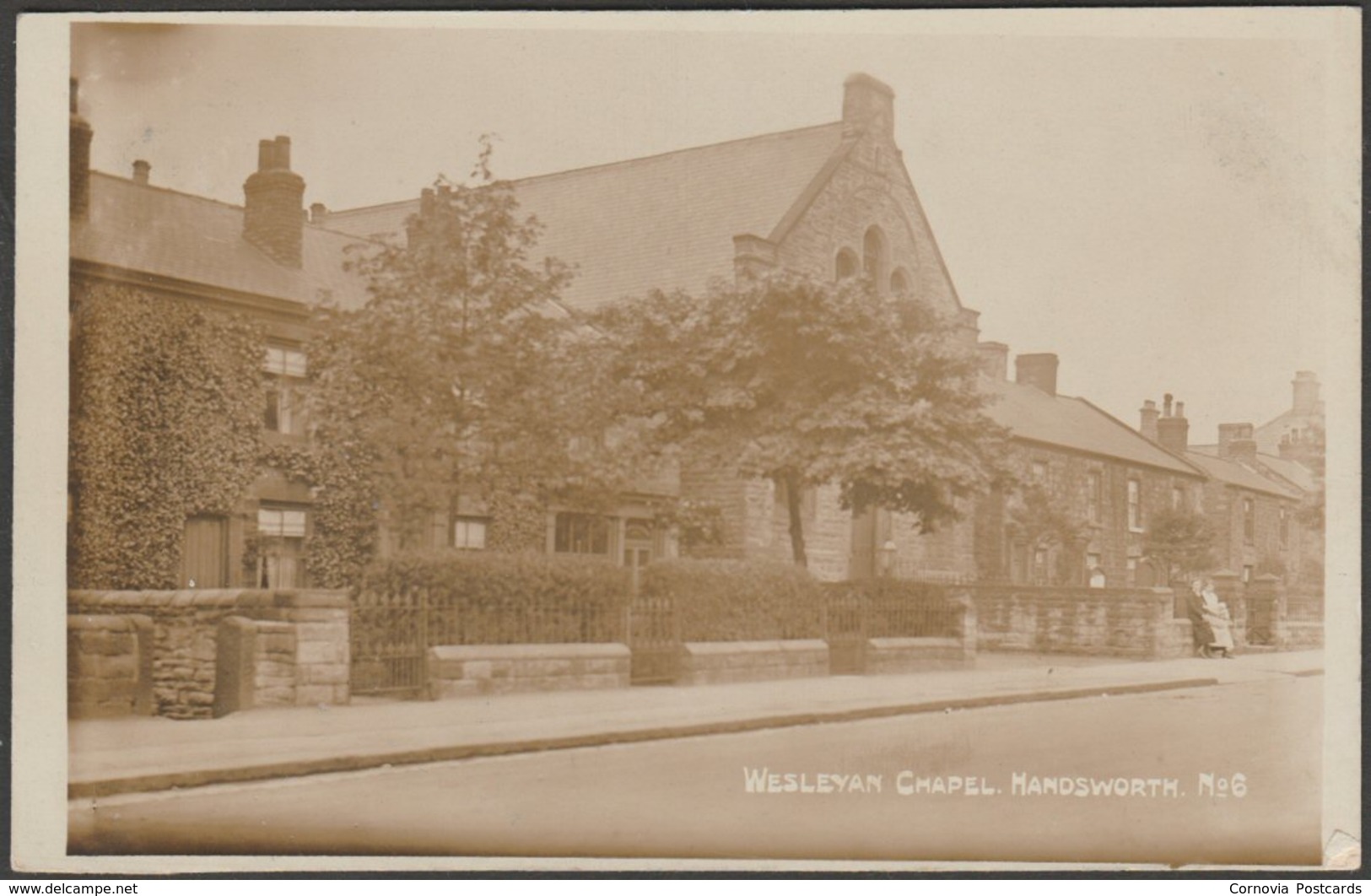 Wesleyan Chapel, Handsworth, Sheffield, Yorkshire, C.1910s - RP Postcard - Sheffield