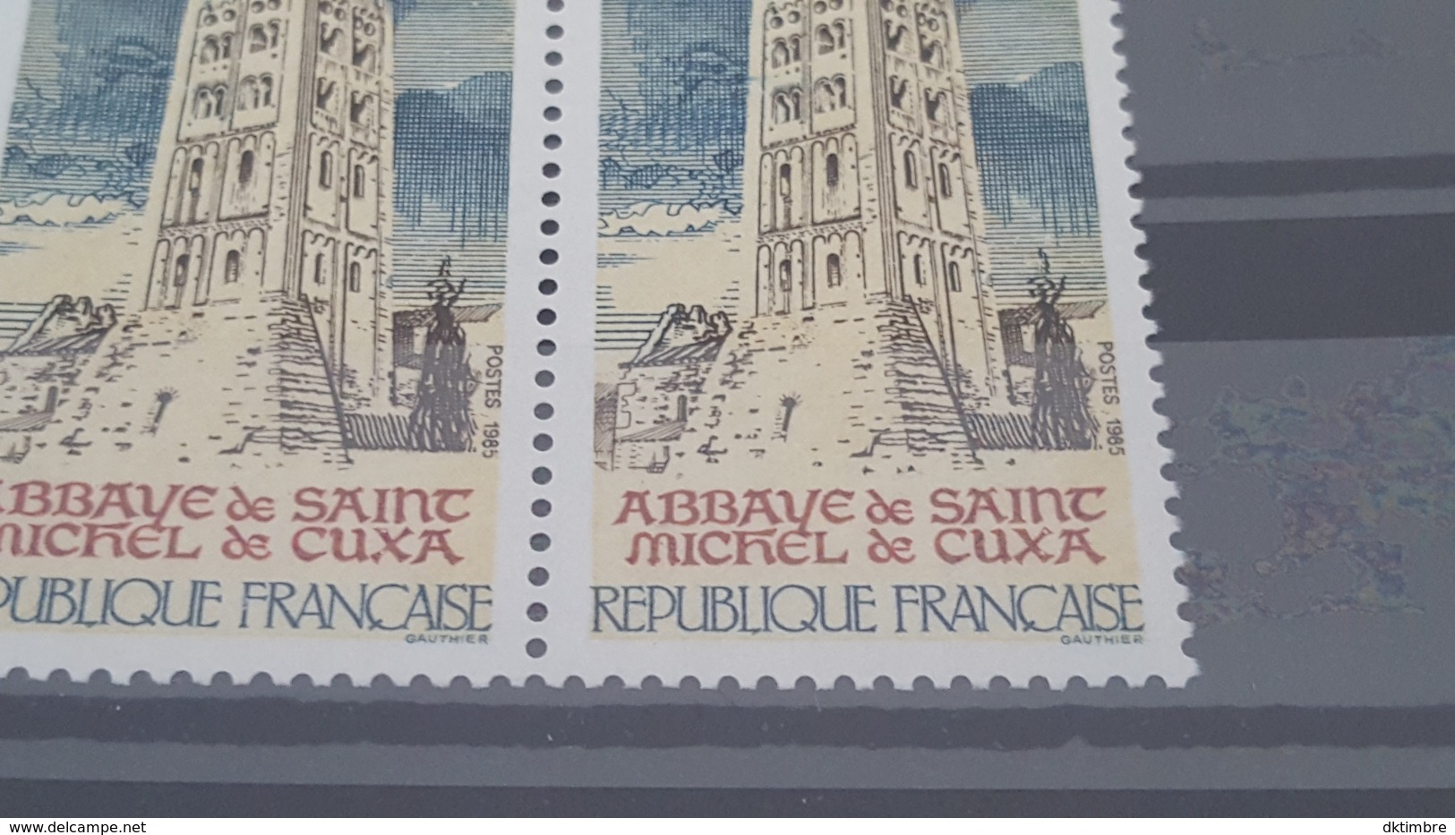 LOT 434230 TIMBRE DE FRANCE NEUF** LUXE VARIETE SAINT AVEC ET SANS POINT RARE - Non Classés