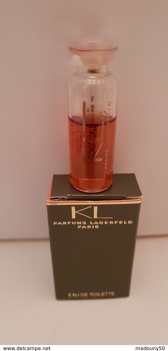 MINIATURE PARFUM   LAGERFELD  KL  EDT 5ml - Miniatures Hommes (avec Boite)