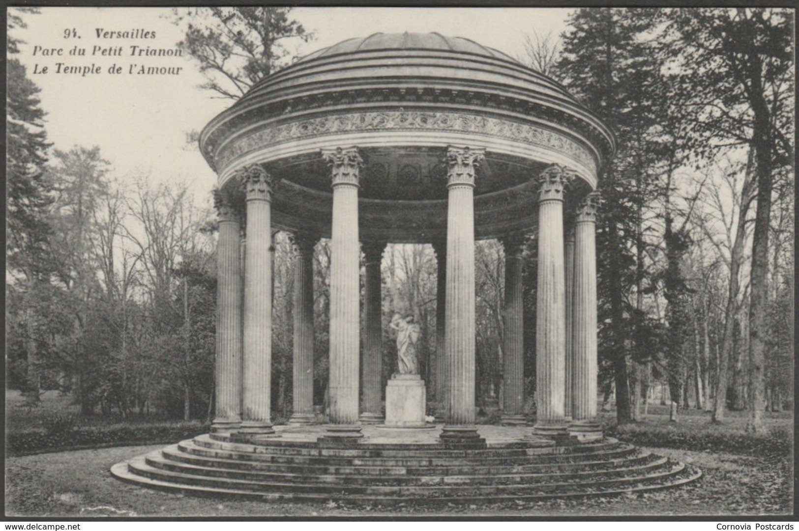 Le Temple De L'Amour, Versailles, C.1920 - Bourdier CPA - Versailles (Château)