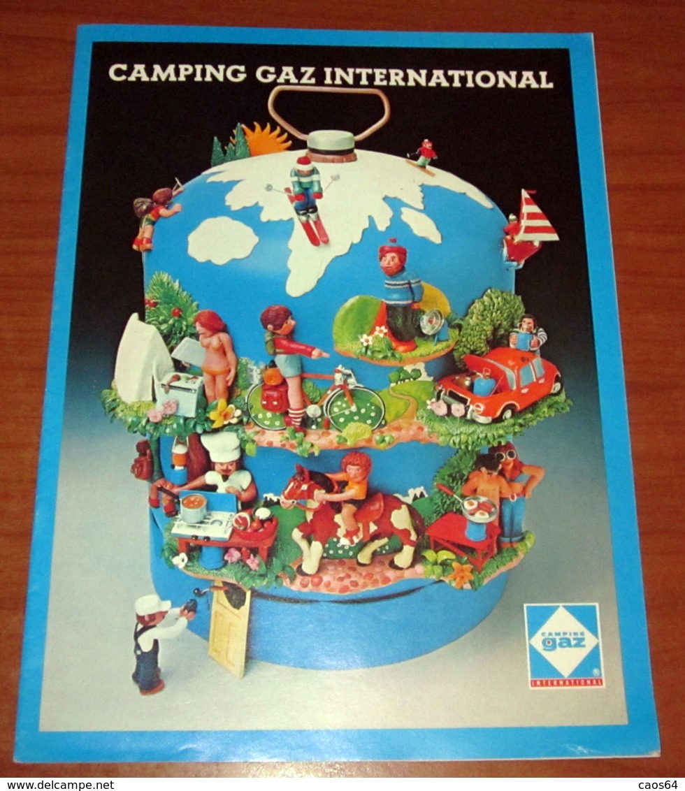 CAMPING GAS INTERNATIONAL CATALOGO VINTAGE - Albums & Catalogues