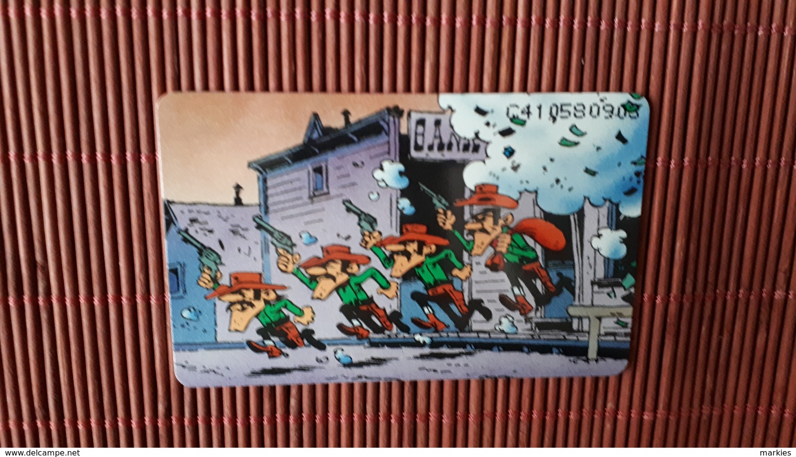 Lucky Luke Telecarte Les Daltons  (Mint,Neuve) 2 Scans Rare - Comics