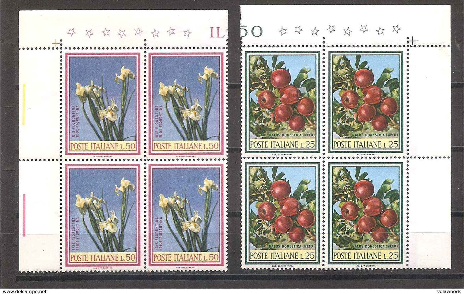 Italia - Serie Completa Nuova In Quartina:Flora - 2° Serie - 1967 * G - Vegetazione