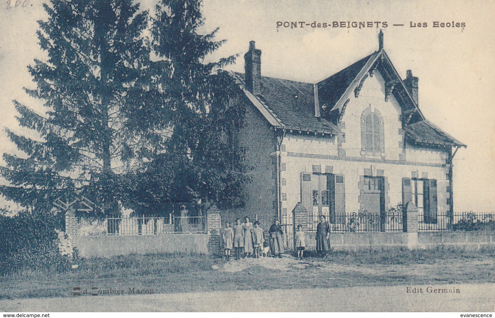 °°°  45  PONT DES BEIGNETS PAR SURY AUX BOIS . LES ECOLES        °°°  ///  REF DEC 18 / BO . 45 - Other & Unclassified