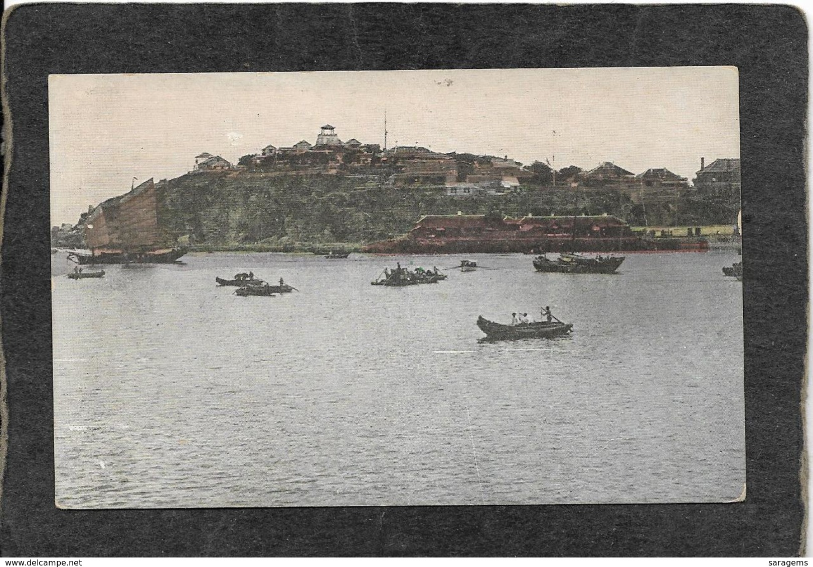 China-Spectacular View Of Chefoo Harbor 1910s - Antique Postcard - China