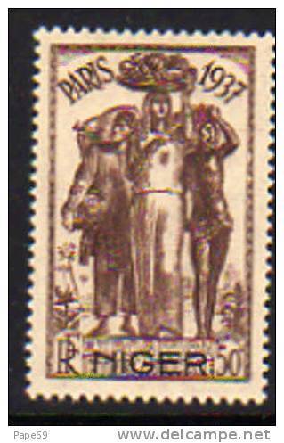 Niger N° 60  XX  Partie De Série : Exposition Internationle De Paris : 50 C. Brun Et Brun-noir  TB - Otros & Sin Clasificación