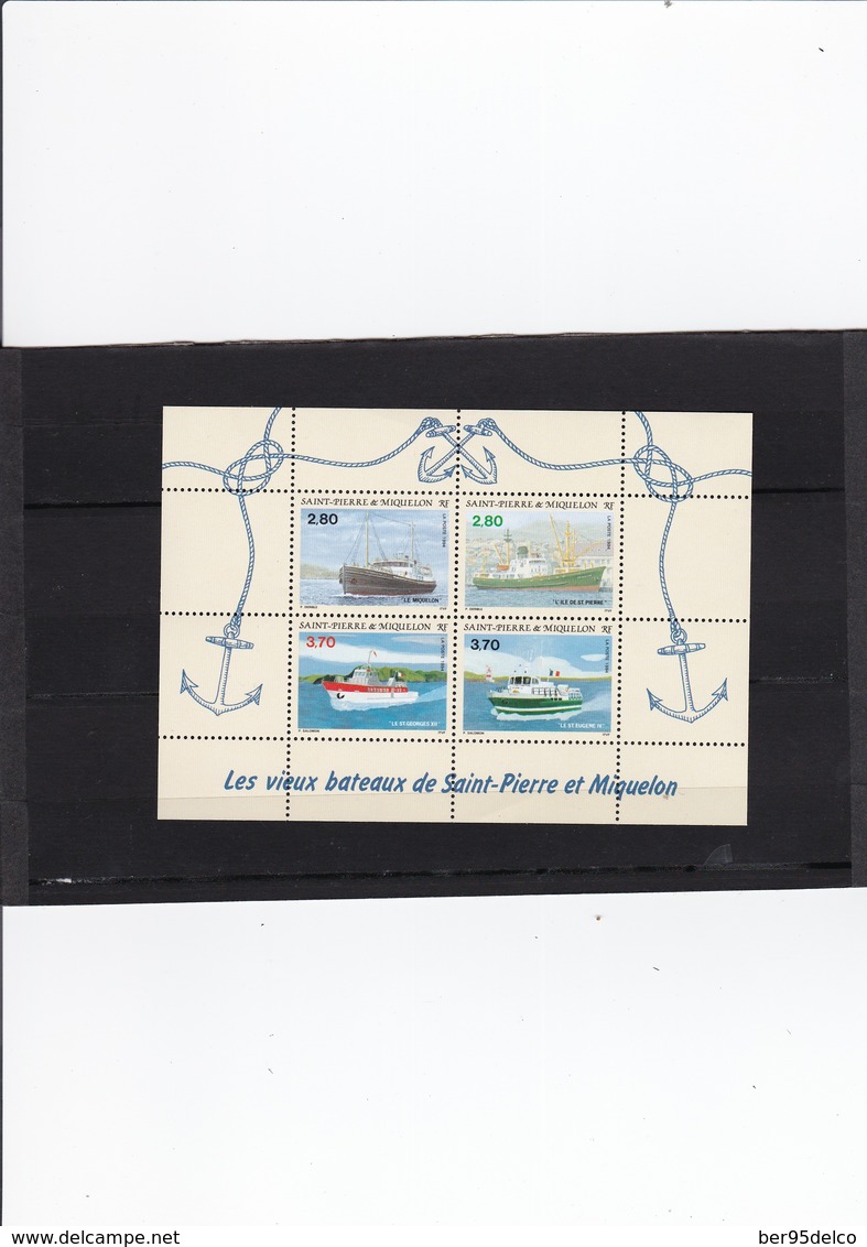 SAINT PIERRE Et MIQUELON  Bloc Feuillet N° 4 NEUF** - Other & Unclassified