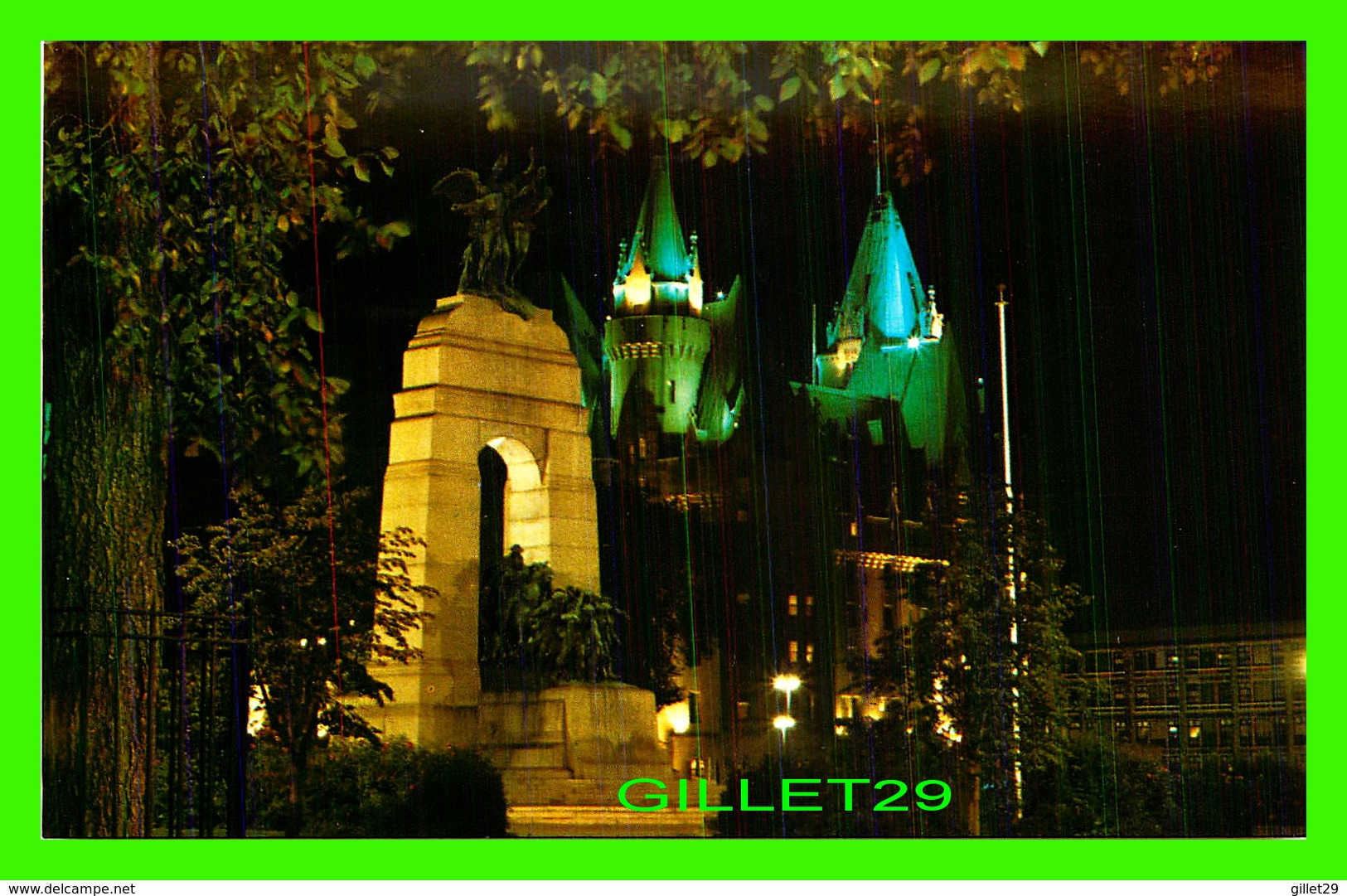 OTTAWA, ONTARIO - NATIONAL WAR MEMORIAL, UNVEILED BY KING GEORGE VI IN 1939 - - Ottawa