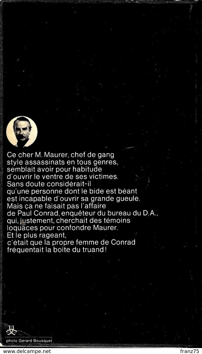 Rien Ne Sert De Mourir-J.H.CHASE-1972-Carré Noir N°76--BE/TBE - NRF Gallimard