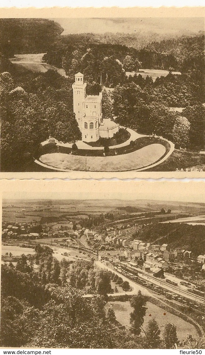 2 Chromo / Chromodienst De Beukelaer HOUYET Château D'Ardenne / Kasteel Van Ardenne - Stationswijk / Quartier De La Gare - De Beukelaer