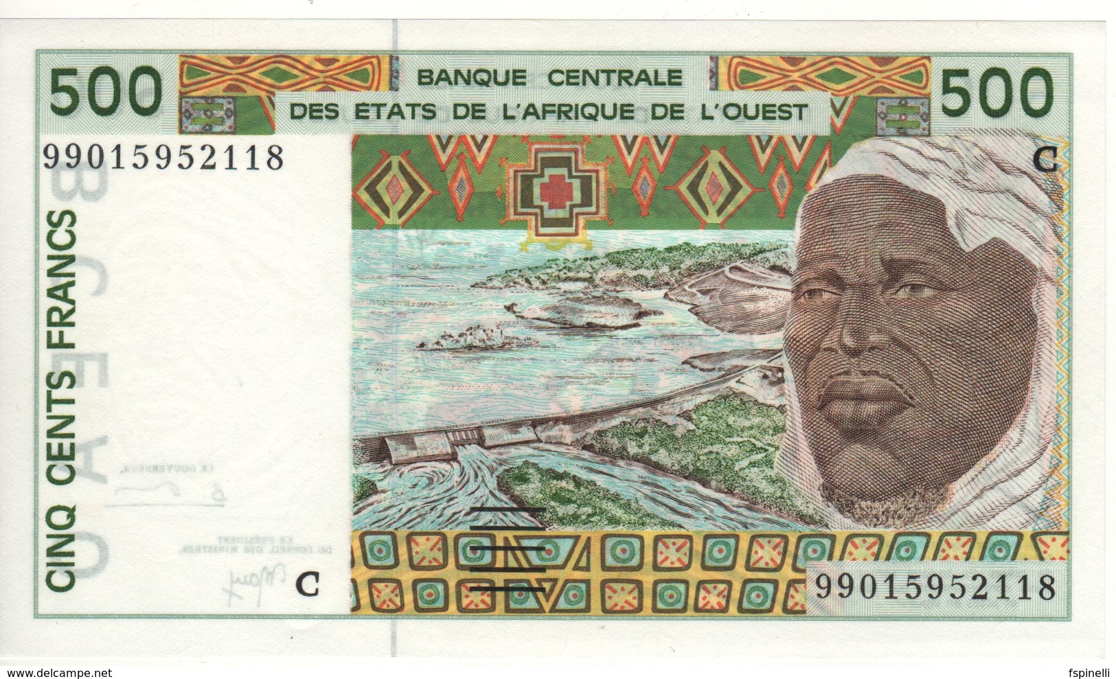 Burkina Faso   500 Francs    P310Cj    1999     Sign.  29 - Burkina Faso