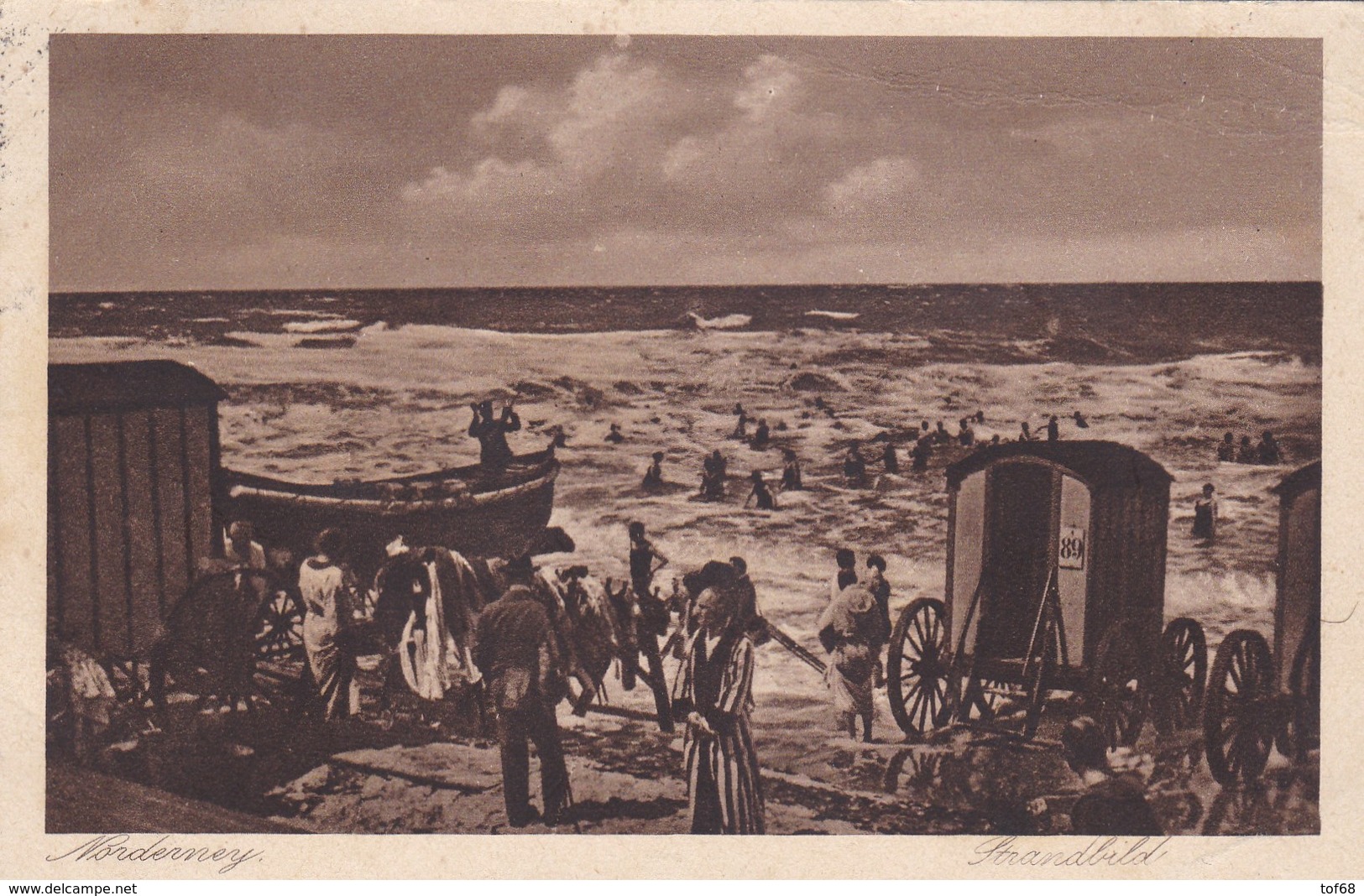 Nordseebad Norderney Strandbild - Norderney