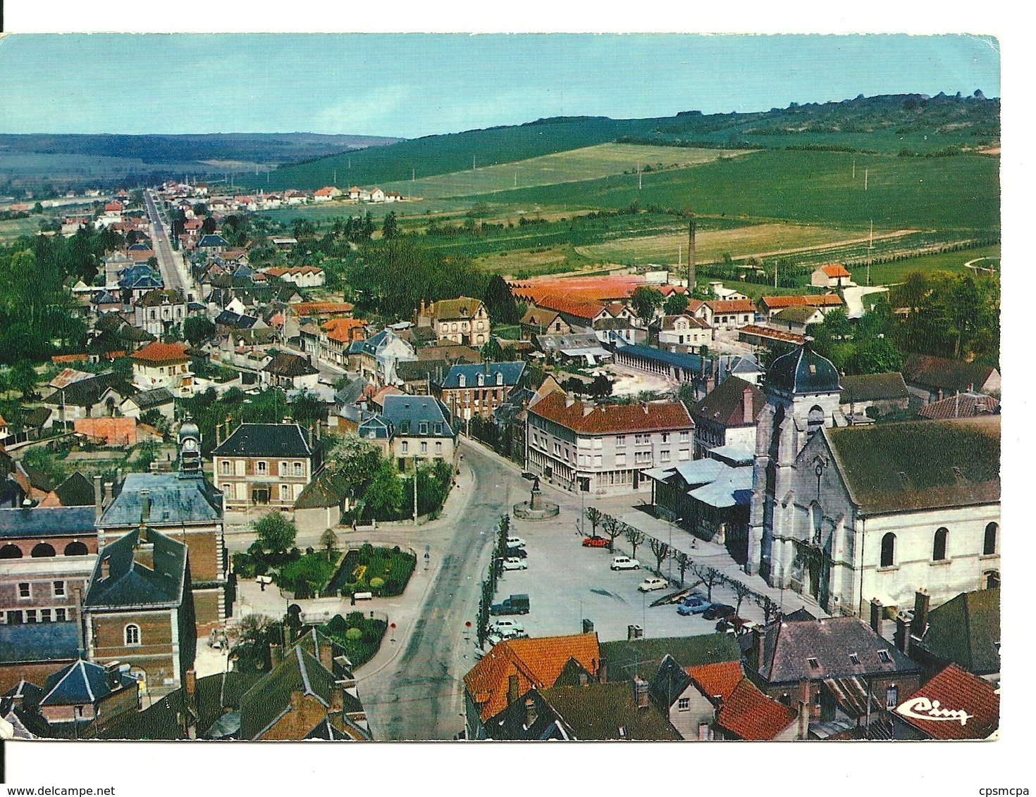 10 - AIX EN OTHE / VUE GENERALE AERIENNE - Sonstige & Ohne Zuordnung