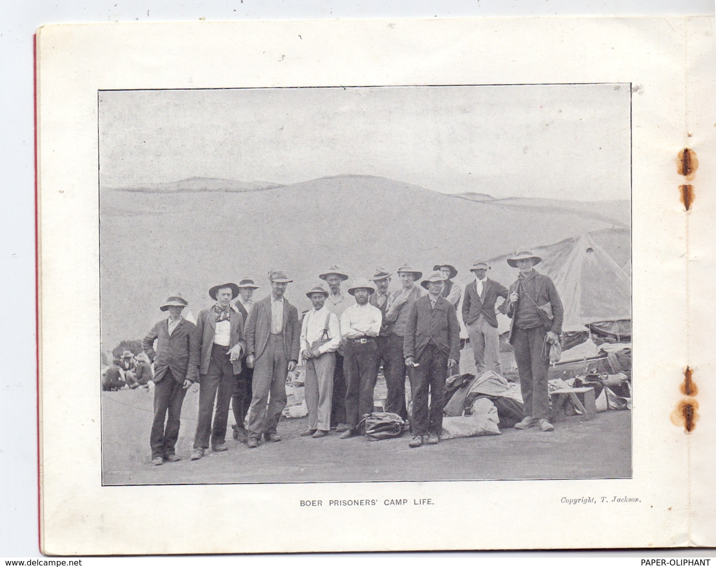 ST. HELENA - Booklet, Military Camps & Boer Prisoners Of War,16 Full-page Plated, Ca. 1902, Good Copy - Sainte-Hélène