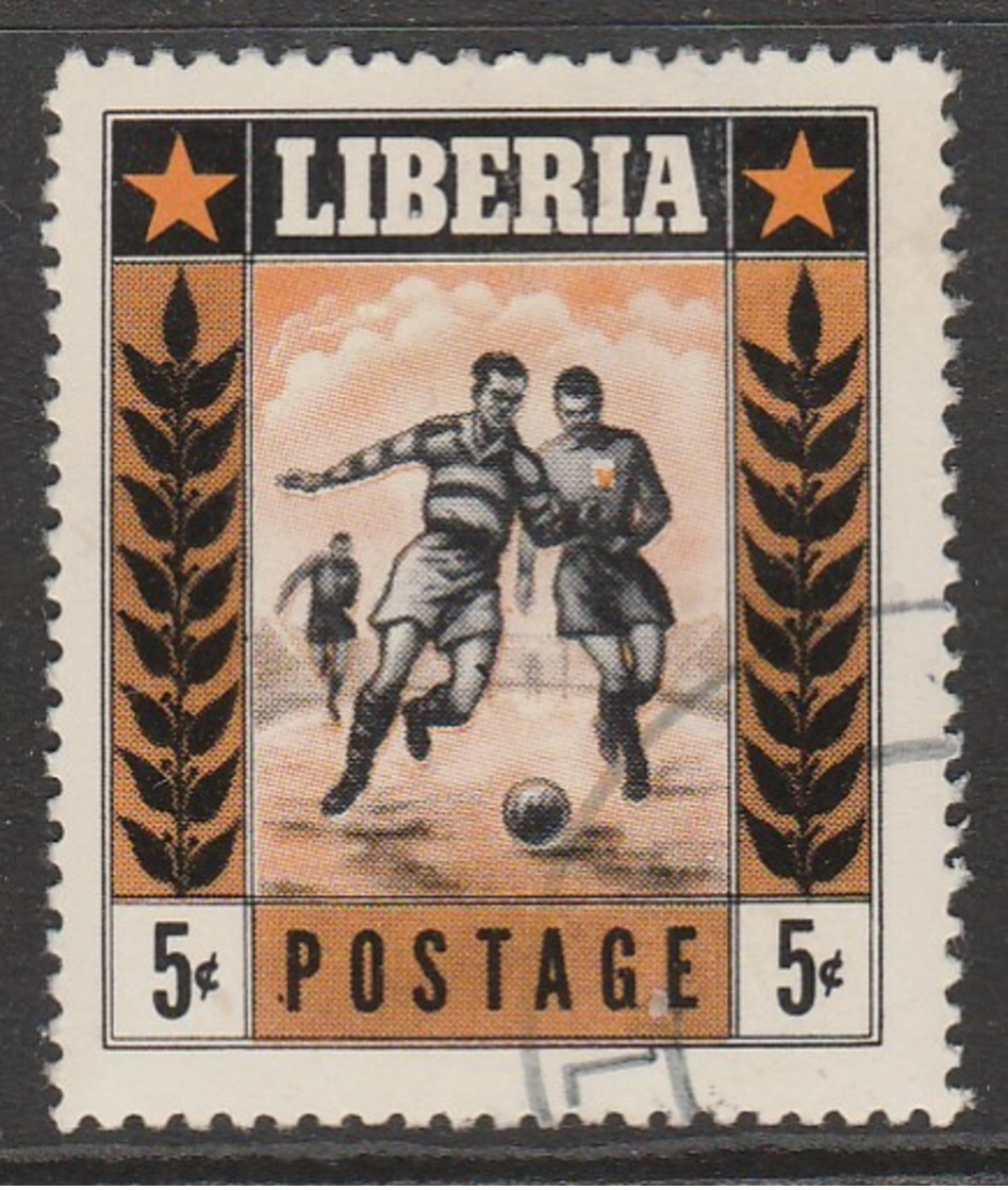Liberia 1955 Sports 5 C Yellowish Brown/black SW 536 O Used - Liberia