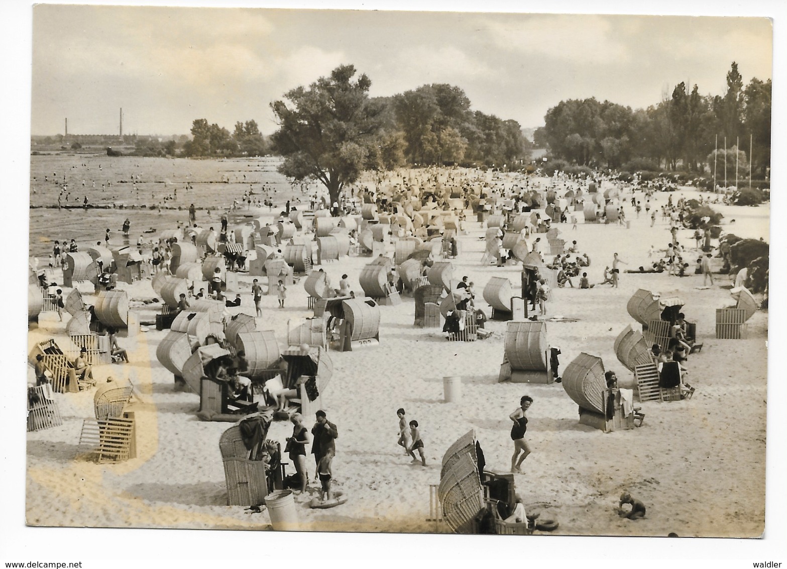 2120  UECKERMÜNDE, STRAND  1970 - Ueckermuende