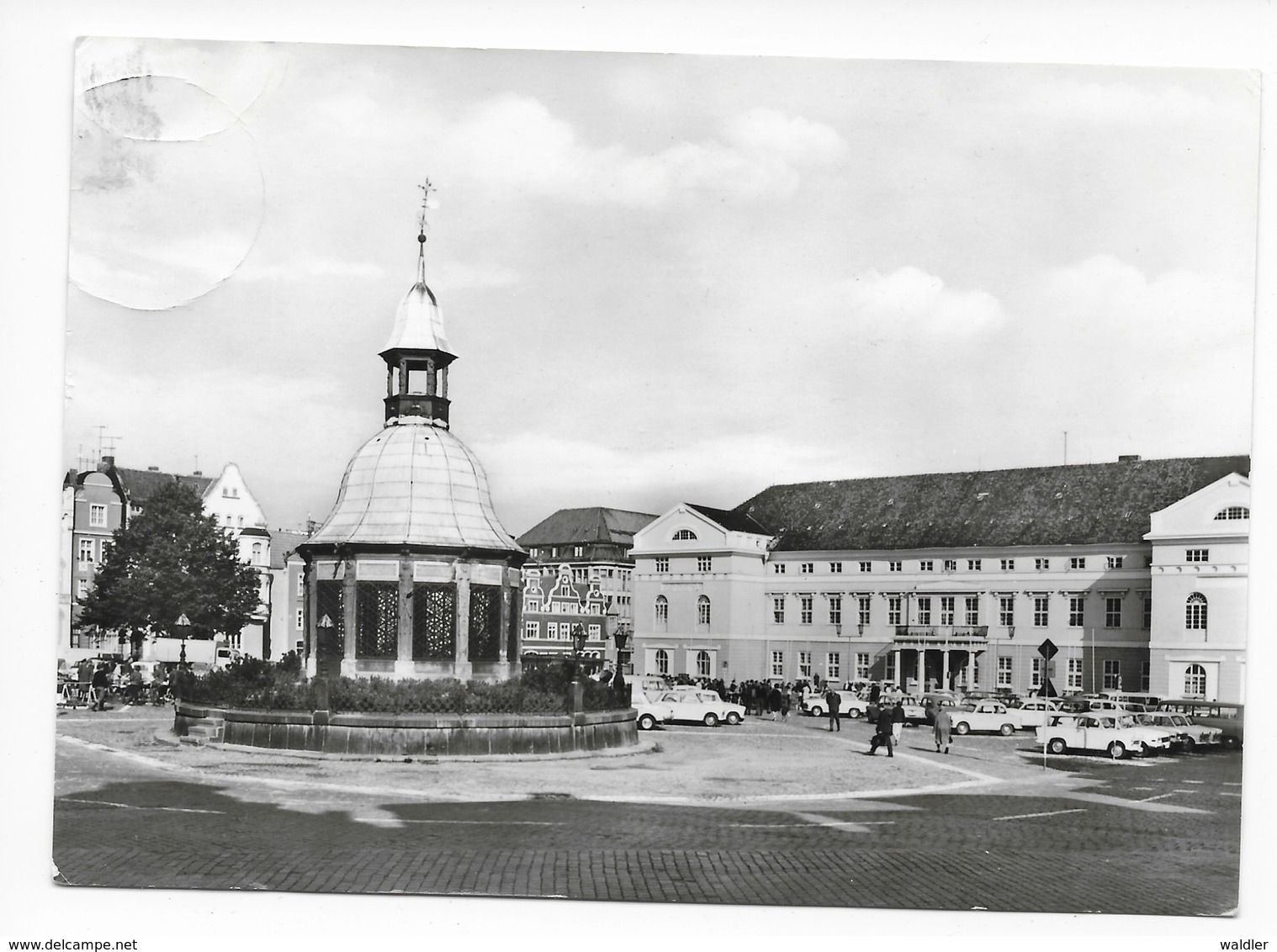 2400  WISMAR, JUNGFRAUENBRUNNEN 1977 - Wismar