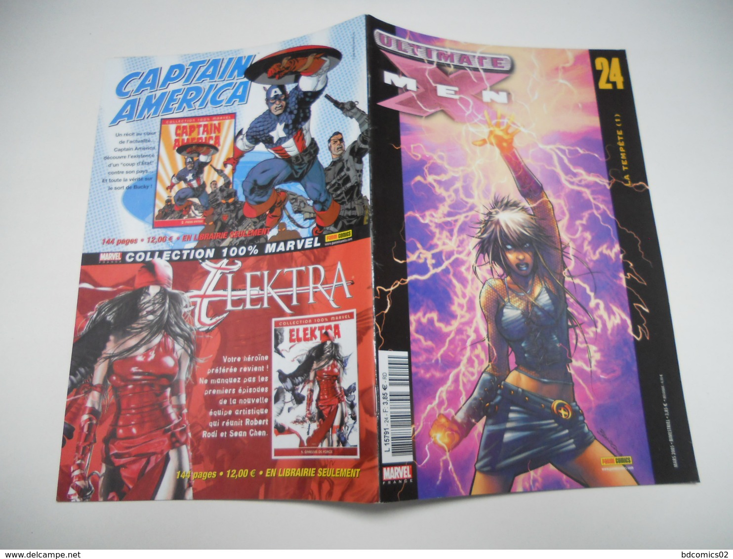 X MEN ULTIMATE  N° 24 LA TEMPETE 1 MARVEL FRANCE TBE - XMen