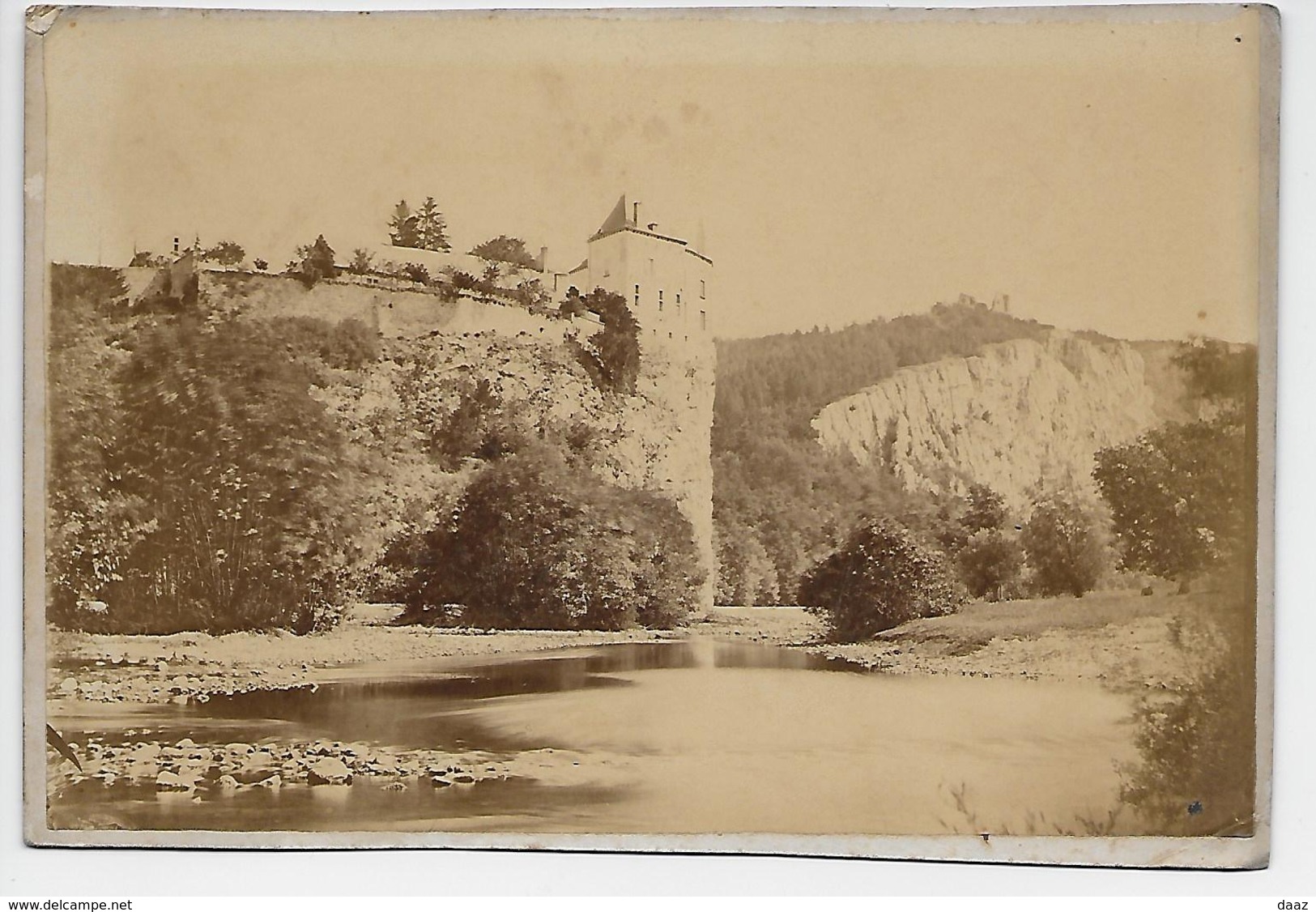 Château De Walzin (Dinant) Photo 18x12 Sur Carton - Lieux