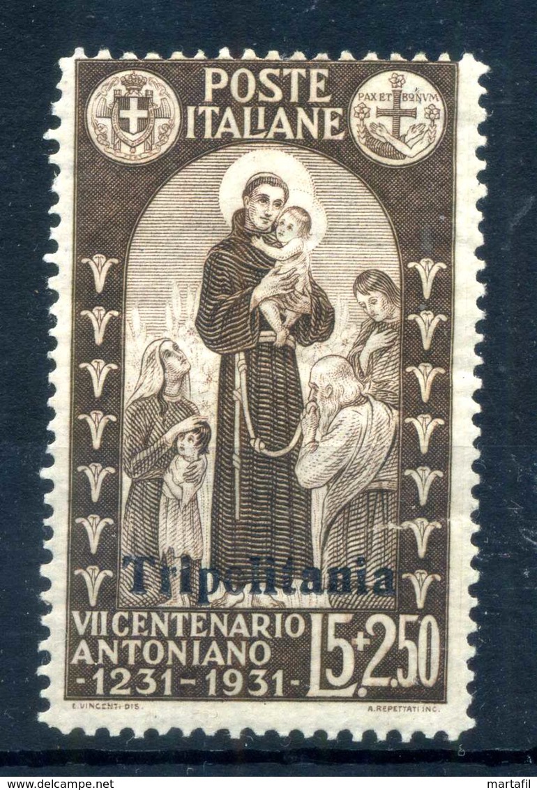 1931 TRIPOLITANIA N.93 * - Tripolitania