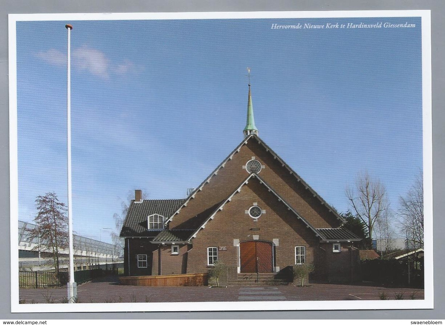 NL.- HARDINZVELD GIESSENDAM. Hervormde Kerk. - Iglesias Y Catedrales