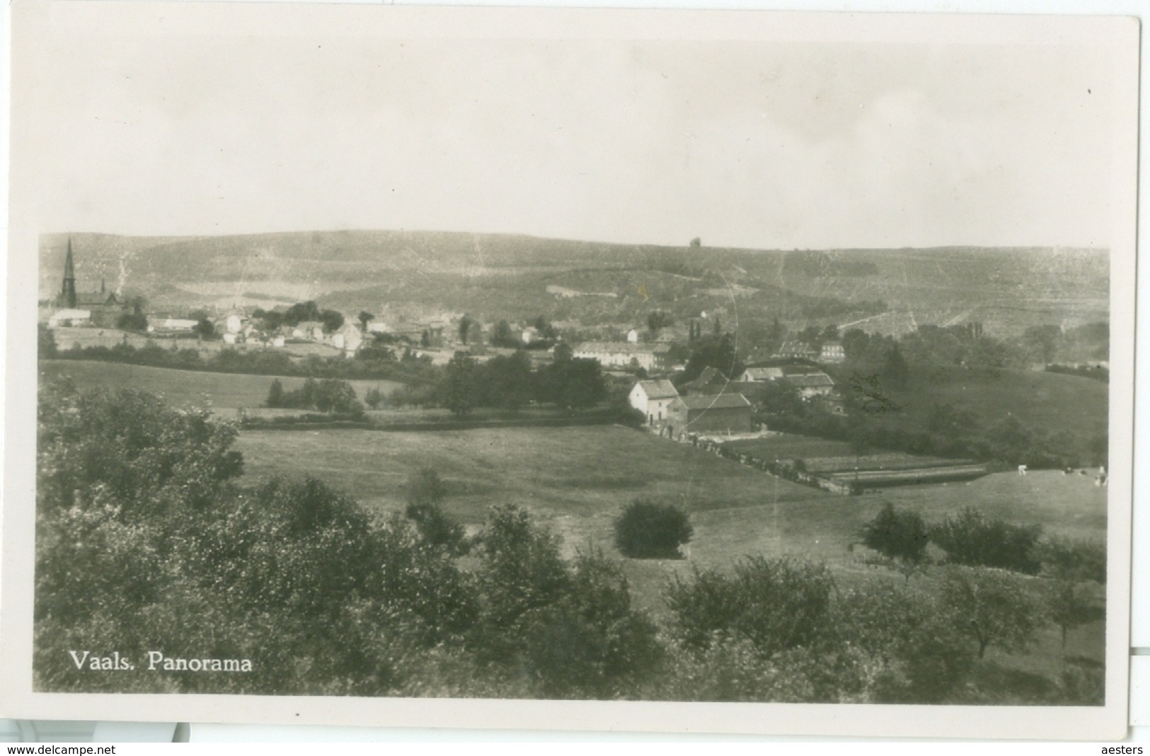 Vaals; Panorama - Niet Gelopen. (Gebr. Simons - Ubach Over Worms) - Vaals