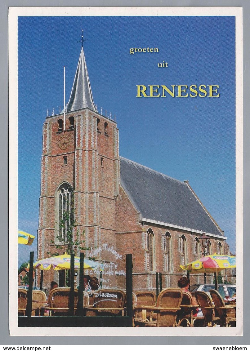 NL.- Groeten Uit RENESSE. N.H. KERK. - Gruss Aus.../ Gruesse Aus...