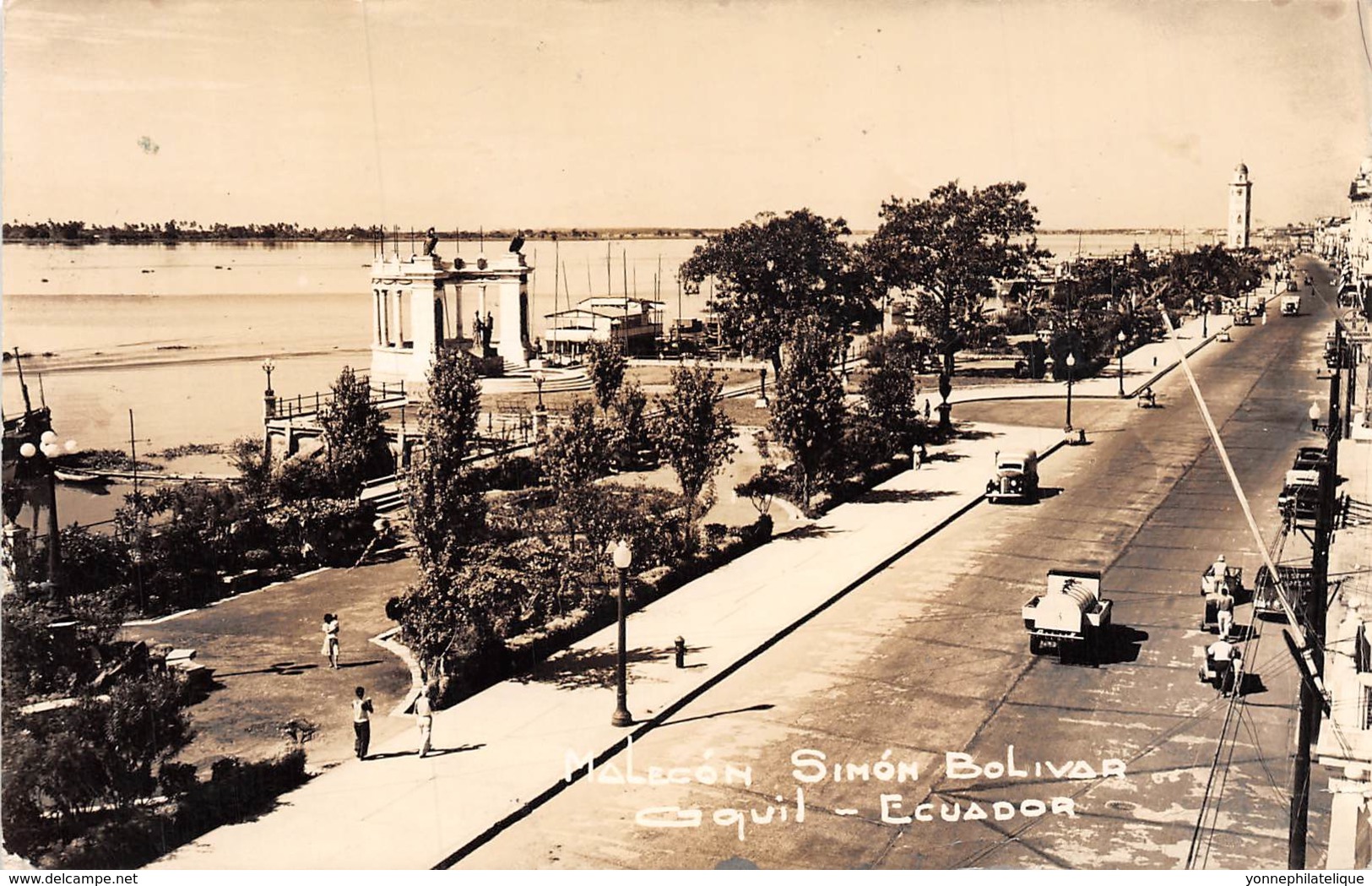 Equateur - Guayaquil / 16 - Malecon Simon Bolivar - Belle Oblitération - Ecuador