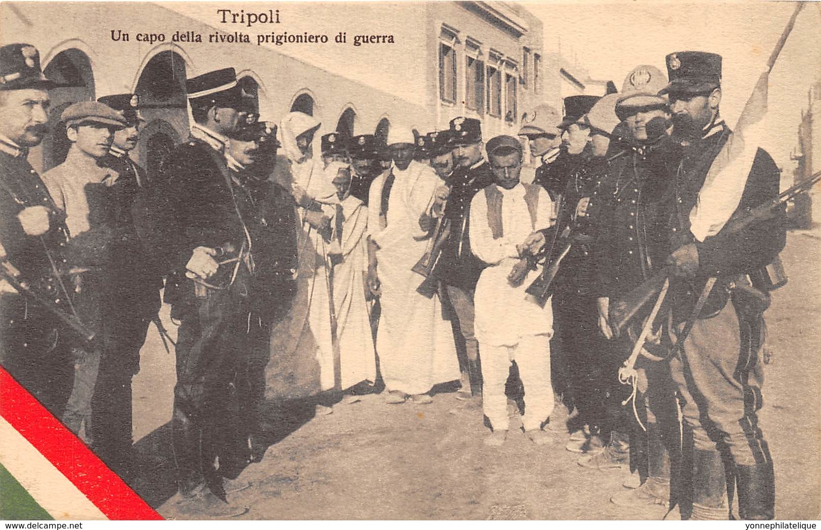 Lybie / 38 - Tripoli - Un Capo Della Rivolta Prigioniero Di Guerra - Libia