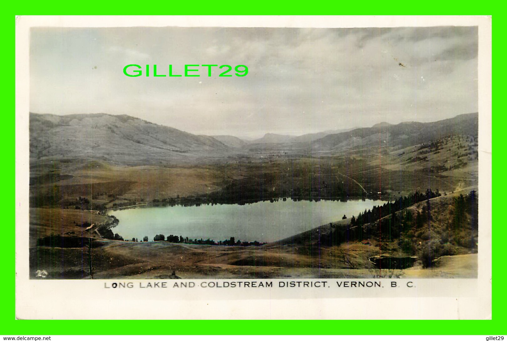 VERNON, BC - LONG LAKE & COLDSTREAM DISTRICT - THE GOWEN SUTTON CO LTD - WRITTEN IN 1943 - - Autres & Non Classés