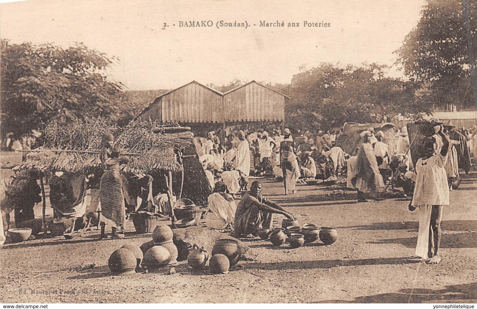 Mali - Bamako / 14 - Marché Aux Poteries - Mali