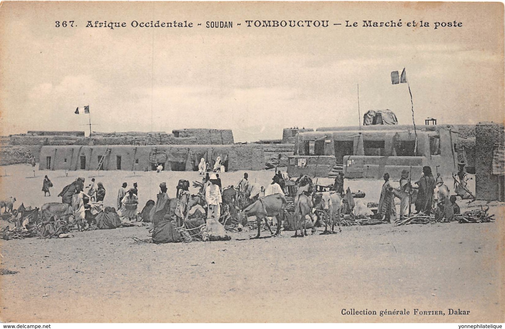 Mali - Tombouctou / 03 - Le Marché Et La Poste - Mali