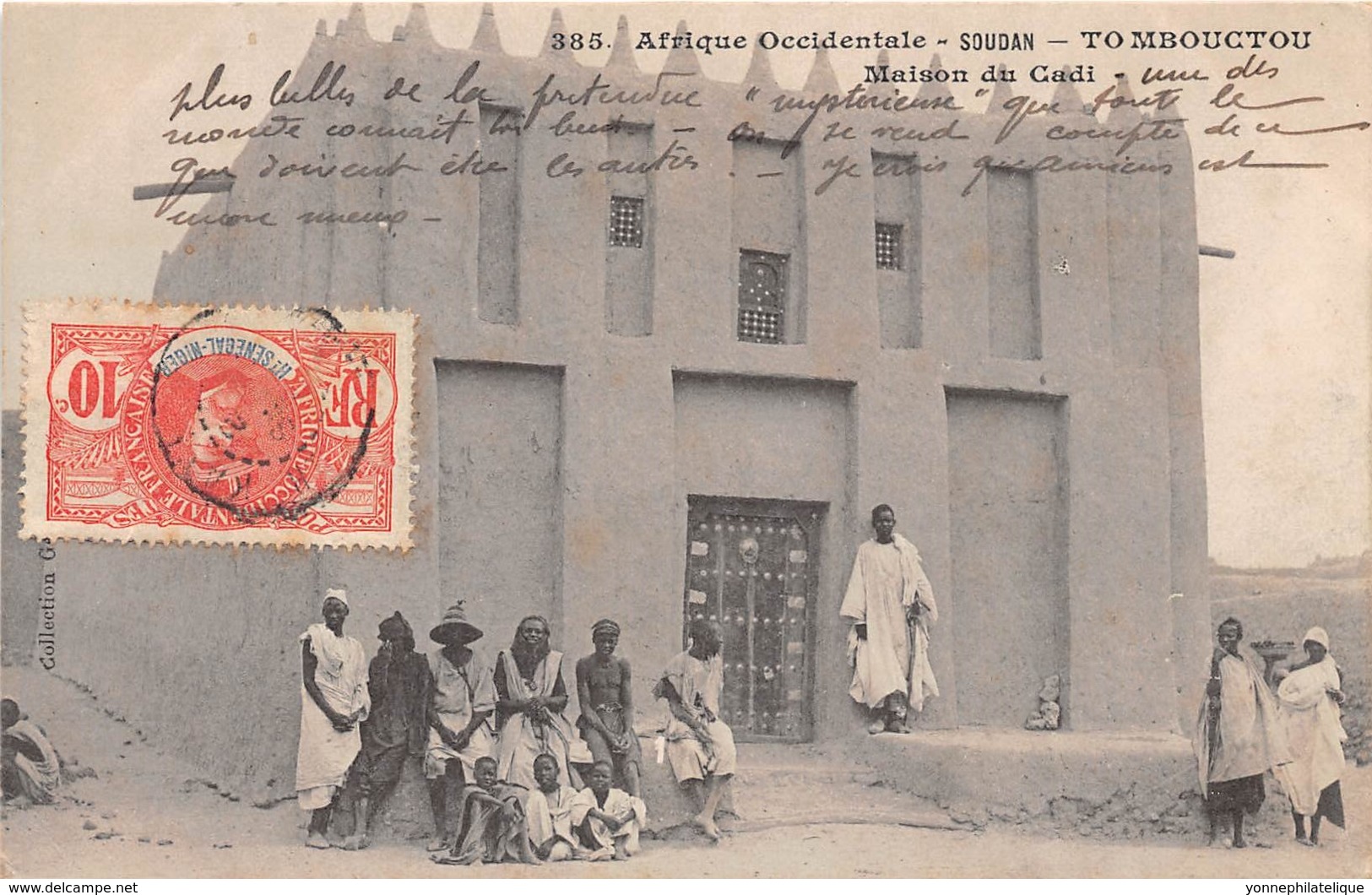 Mali - Tombouctou / 13 - Maison Du Cadi - Belle Oblitération - Mali