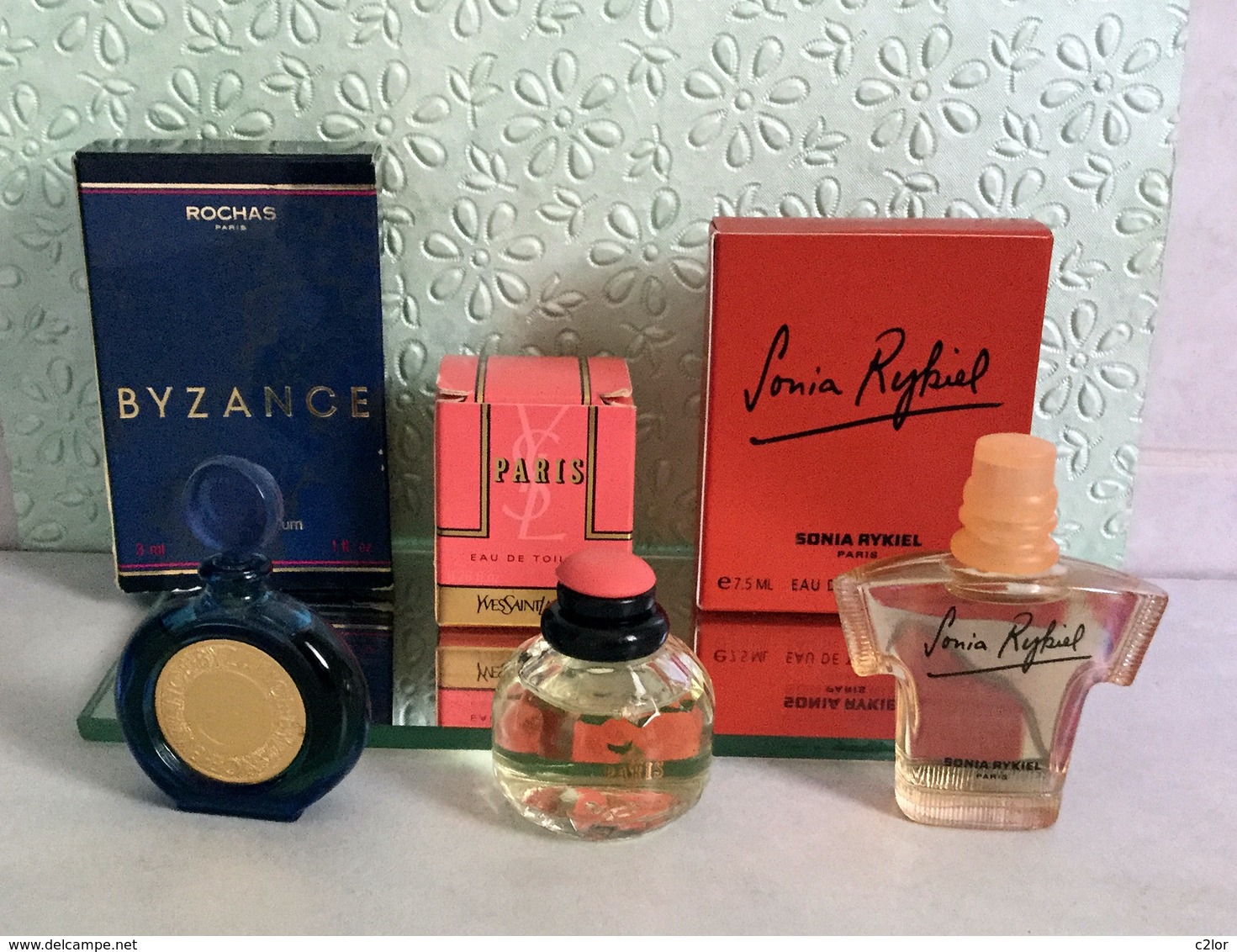 Lot De 3 Miniatures De Parfum Avec Boites (M0763) - Non Classés