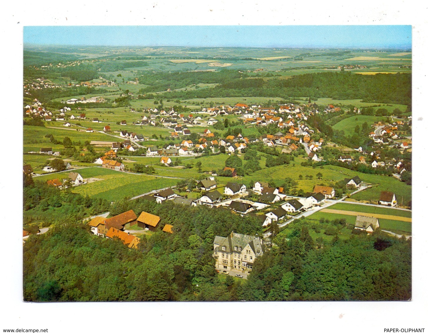 4788 WARSTEIN - ALLAGEN, Luftaufnahme, 1974 - Warstein