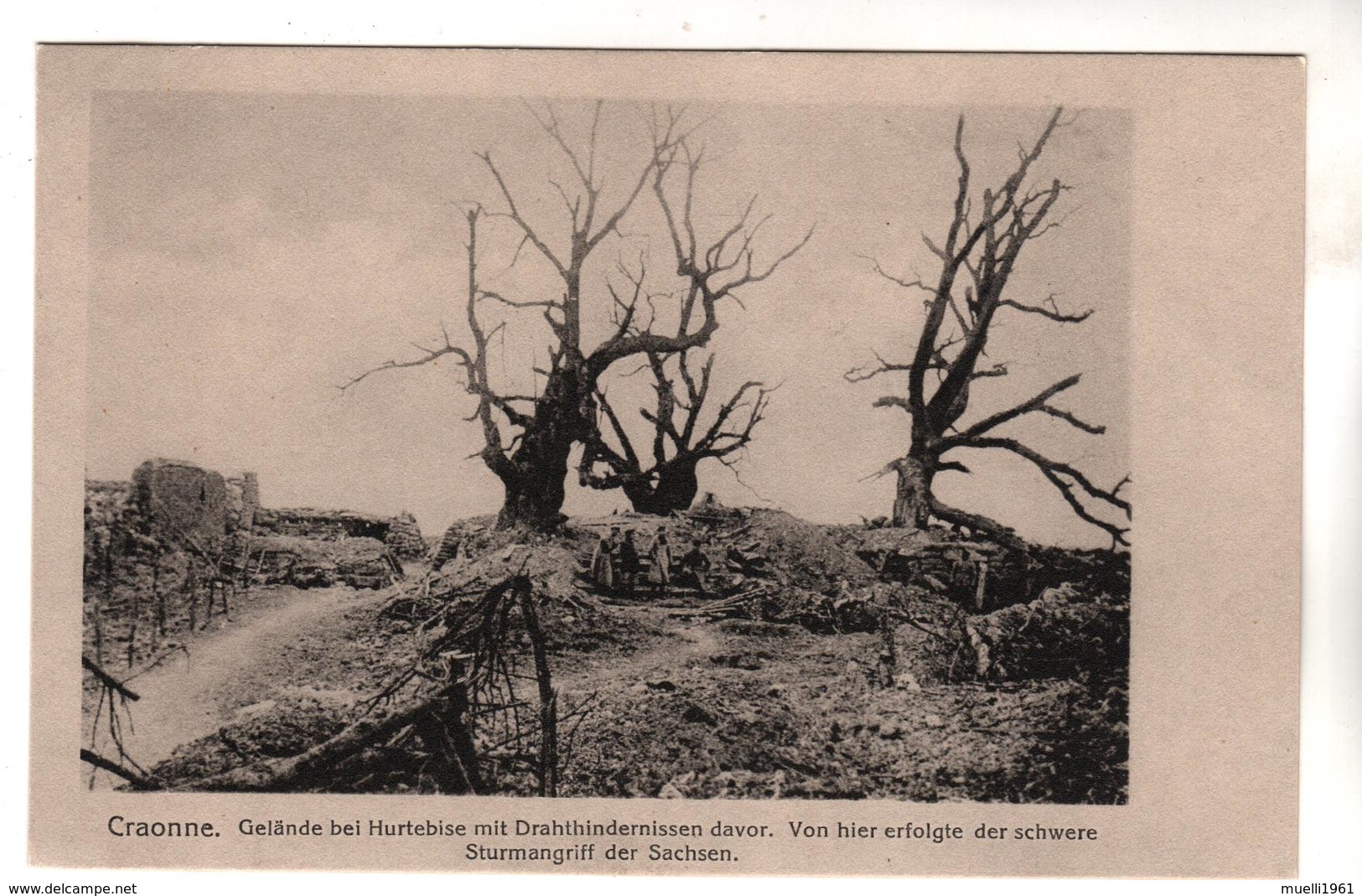 494,  Feldpost,  Craonne, Frankreich - Guerra 1914-18