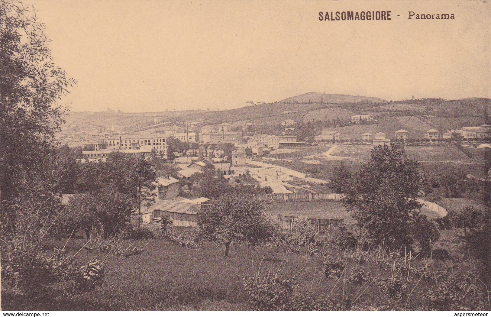 SALSOMAGGIORE. PANORAMA. NON CIRCULEE CIRCA 1900's CPA - BLEUP - Parma