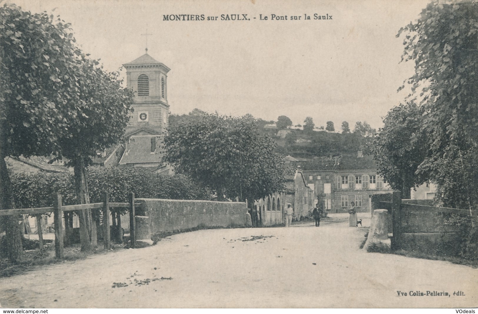 CPA - France - (55) Meuse - Montiers Sur Saulx - Le Pont Sur La Saulx - Montiers Sur Saulx