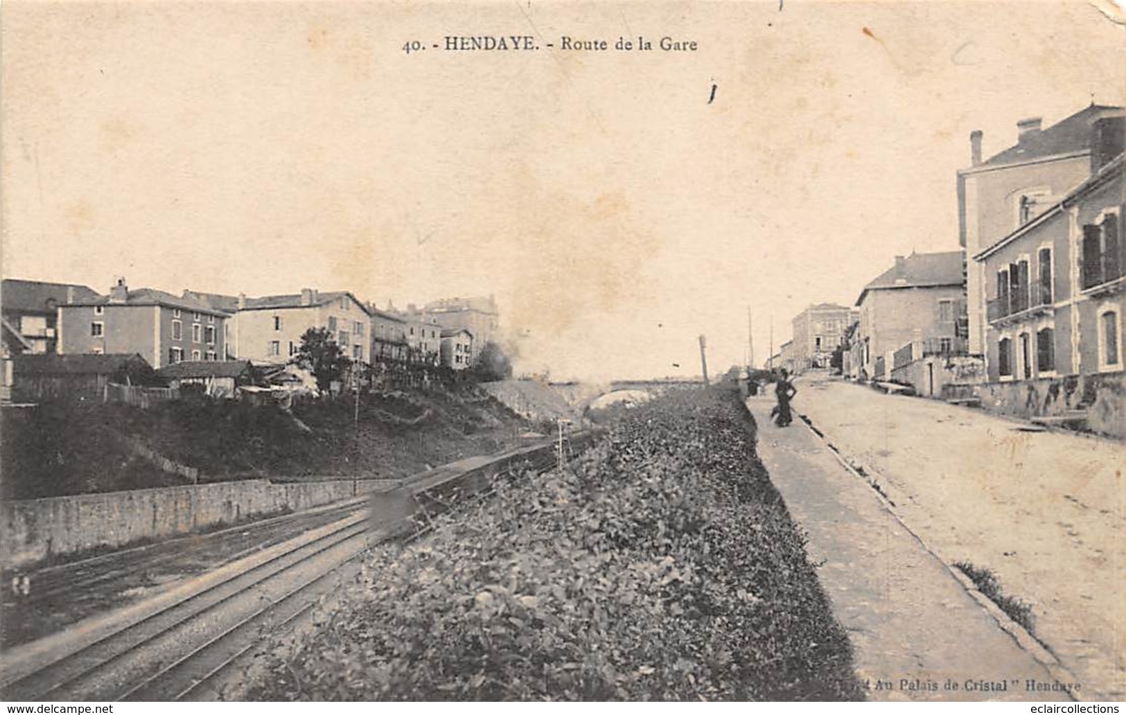 Hendaye        64         Route De La Gare         (voir Scan) - Hendaye