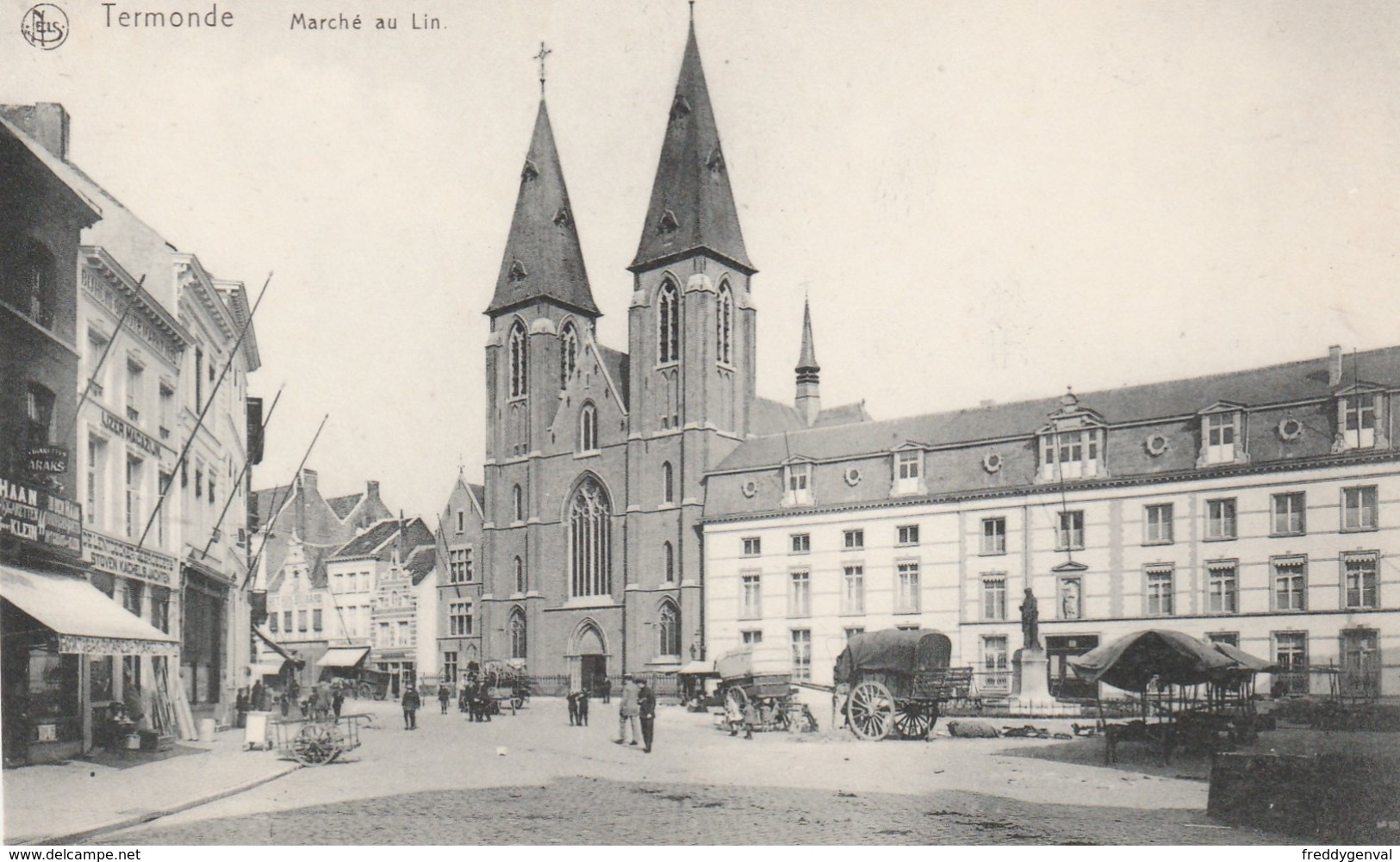 DENDERMONDE MARCHE AU LIN - Dendermonde