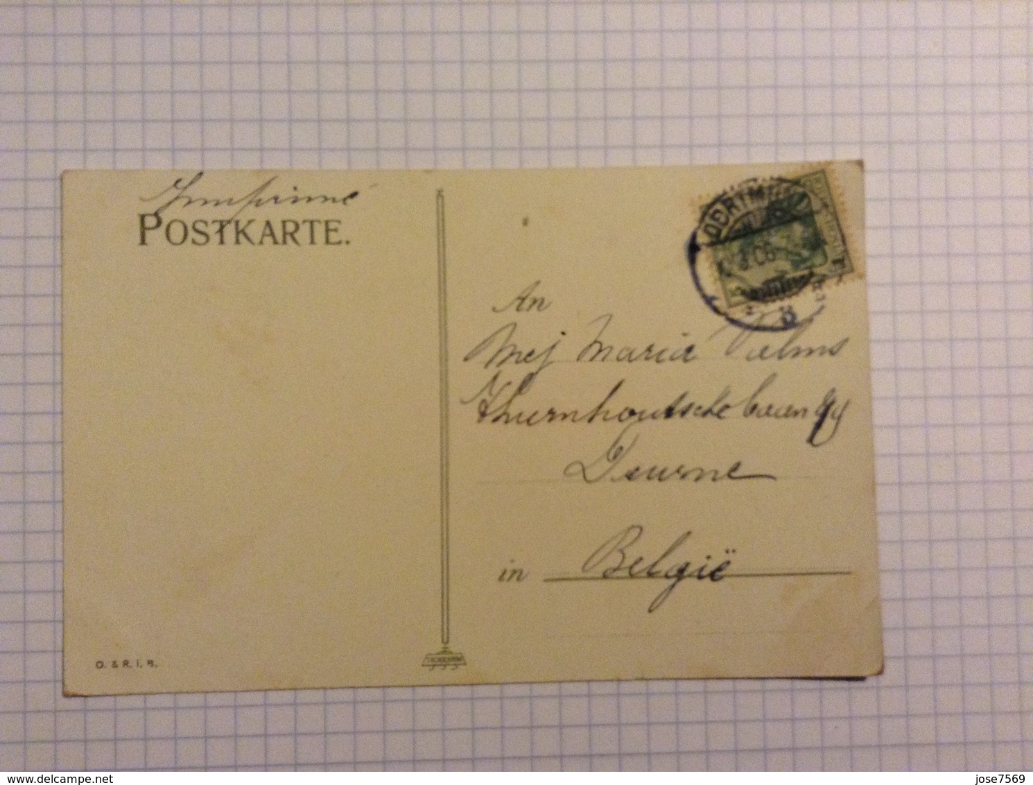 #postkaart, Breslau Nu Polen Matthiasplatz, Gelopen 1906, Zegel Germania 5 Pfennig Nr. 85 I Deutsches Reich - Polen