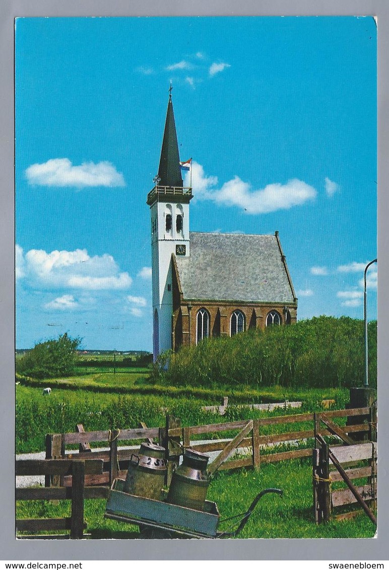 NL.- DEN HOORN. TEXEL. Historisch Kerkje. 1975 - Kerken En Kathedralen