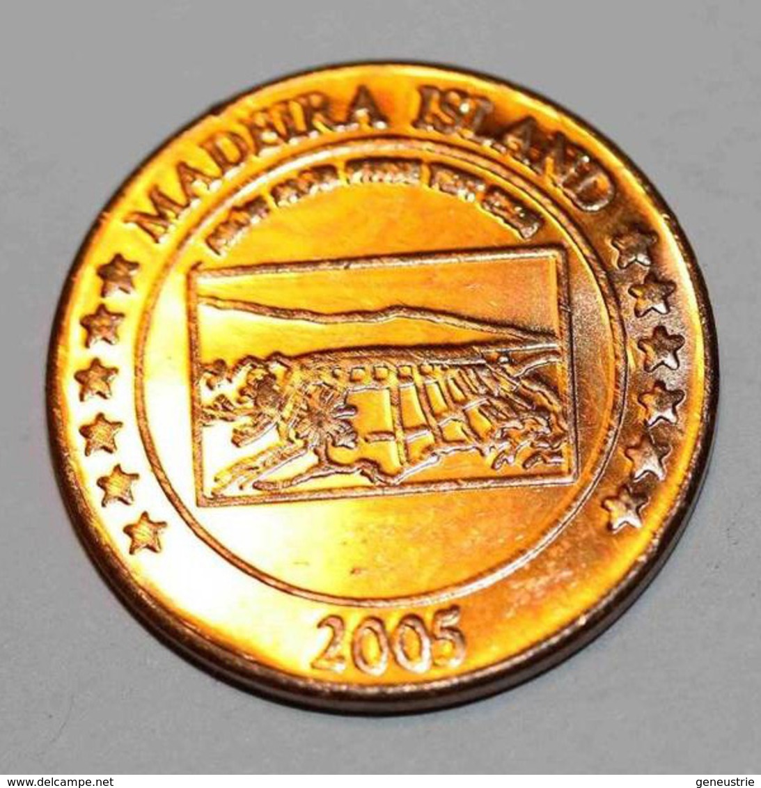 Madeira - Madère 2005 BU EURO PATTERN EURO ESSAI 5 Cents - Portugal - 5 Euro Cent - Privatentwürfe