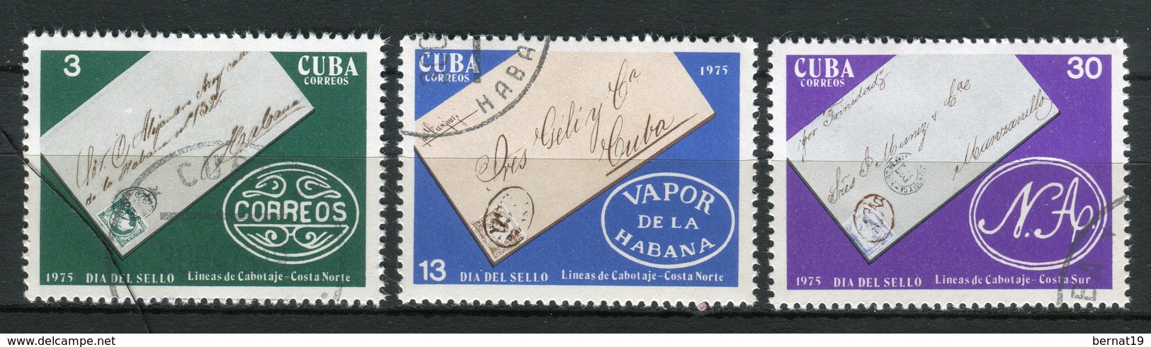 Cuba 1975. Yvert 1842-44 Usado. - Gebraucht