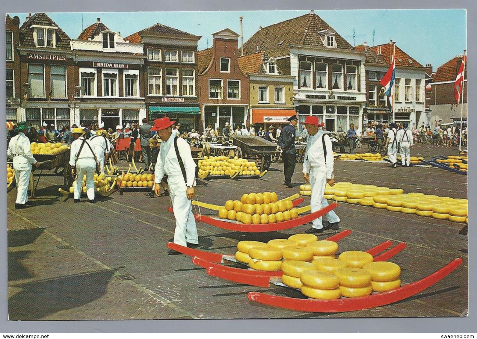 NL.- ALKMAAR. Alkmaarse Kaasmarkt.  Cheese Market. Marché Aux Fromages. - Andere & Zonder Classificatie