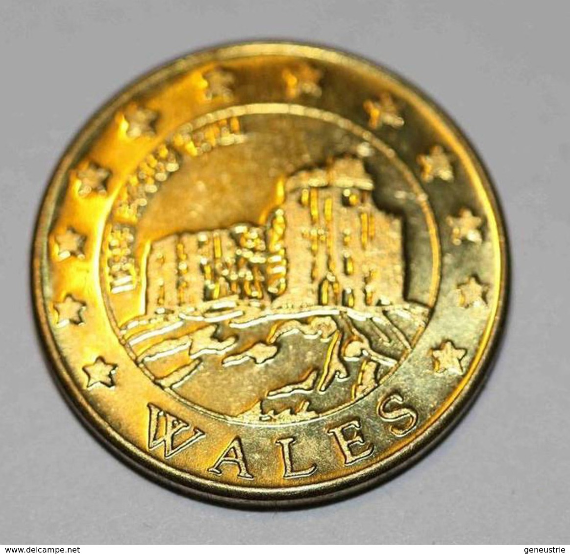 Wales - Pays De Galles 2004 BU EURO PATTERN EURO ESSAI 20 Cents - 20 Euro Cent - Privatentwürfe