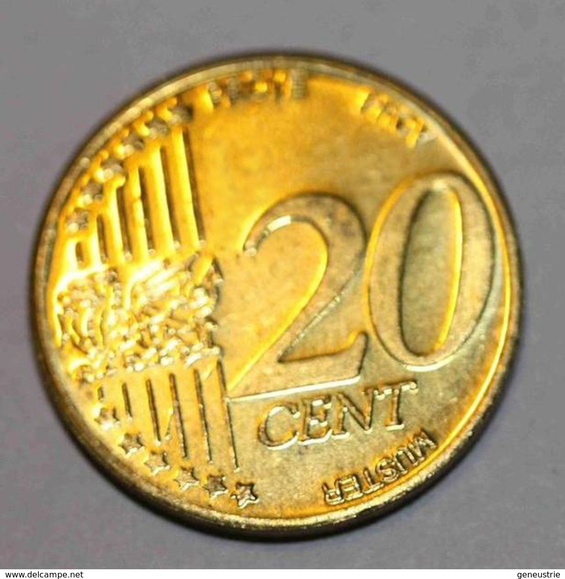 Wales - Pays De Galles 2004 BU EURO PATTERN EURO ESSAI 20 Cents - 20 Euro Cent - Pruebas Privadas