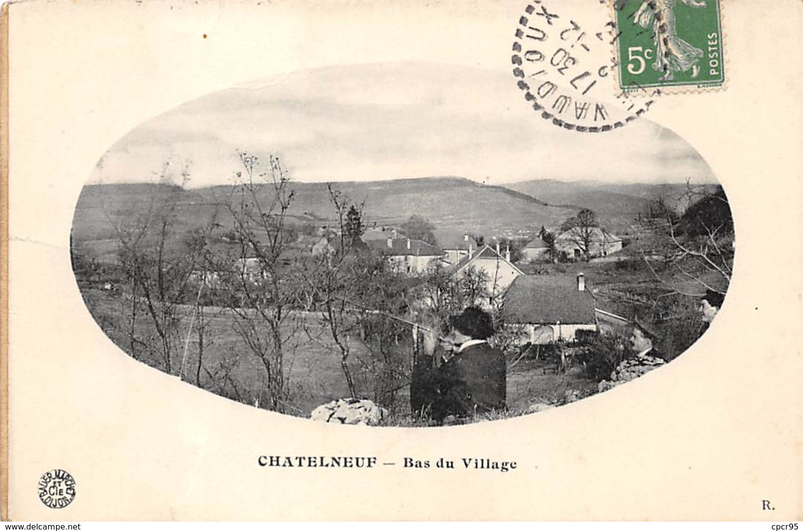 39  .  N° 201184   .    CHATELNEUF   .   BAS DU VILLAGE - Autres & Non Classés