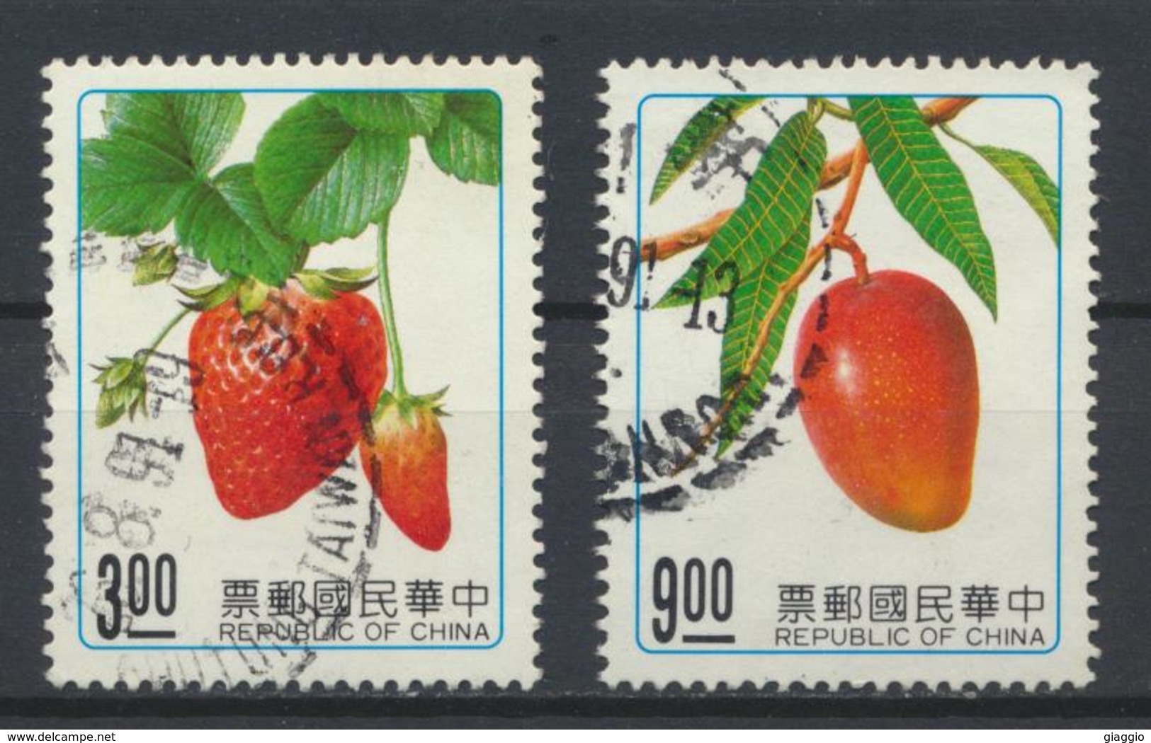 °°° CHINA TAIWAN FORMOSA - Y&T N°1922/24 - 1991 °°° - Used Stamps