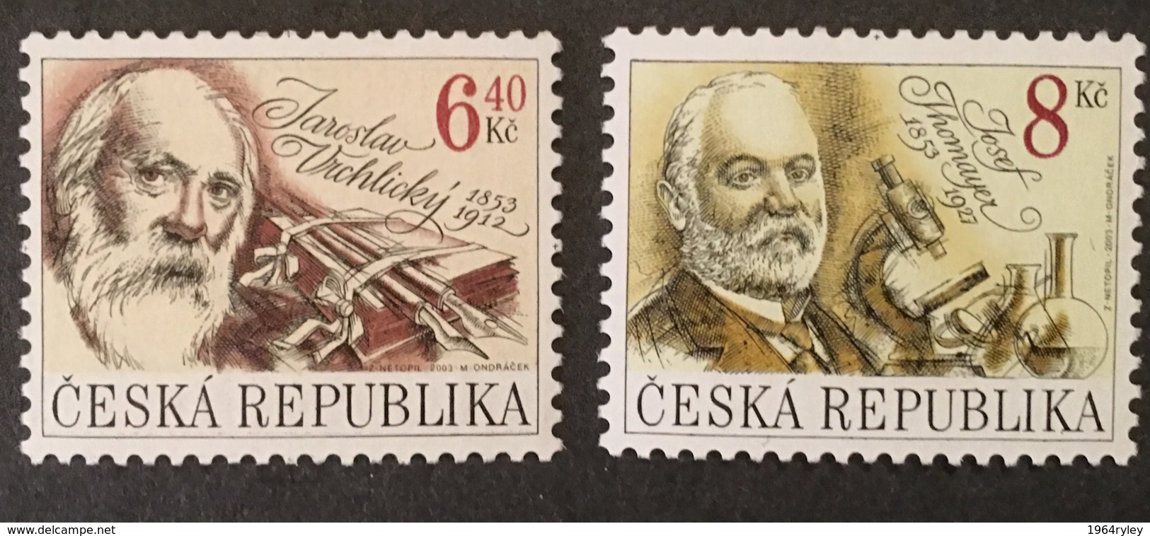 CZECH REPUBLIC   - MNH** - 2003  - # 3193/3194 - Neufs